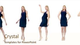  Presentation with pregnant woman - Cool new PPT layouts with beautiful pregnant woman in blue backdrop and a cream colored foreground
