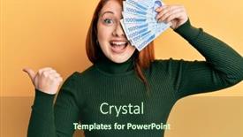  Presentation with south korean - Audience pleasing presentation theme consisting of beautiful-redhead-woman-holding-1000 backdrop and a tawny brown colored foreground