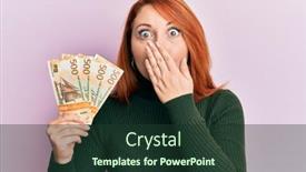  Presentation with mouth - Slide deck featuring beautiful-redhead-woman-holding-500 background and a tawny brown colored foreground