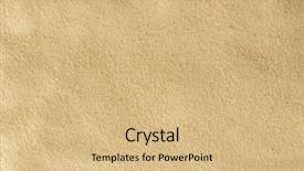  Presentation with sand - Cool new PPT theme with beautiful sand texture backdrop and a coral colored foreground