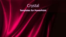  Presentation with pink satin - Slide deck enhanced with beautiful-satin-drapery-satin-pink background and a wine colored foreground