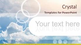  Presentation with graphic - Presentation with beautiful scenic with simple graphic design on it perfect place to put text background and a cream colored foreground