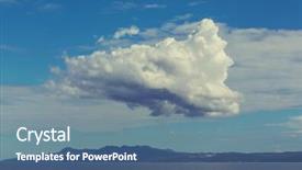  Presentation with british columbia canada - Slide deck consisting of canon - beautiful seascape along pacific coast background and a seafoam green colored foreground