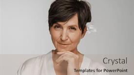  Presentation with flower woman - 