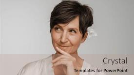  Presentation with flower woman - 