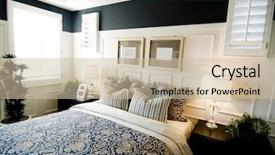  Presentation with interior - Beautiful presentation theme featuring  backdrop and a  colored foreground