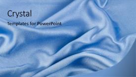  Presentation with silk - PPT theme with rich cotton linen - beautiful silk background background and a light blue colored foreground