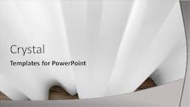  Presentation with curtains - Audience pleasing presentation theme consisting of beautiful silk curtains in room backdrop and a light gray colored foreground