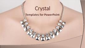  Presentation with mannequin - Beautiful slide deck featuring beautiful silver statement necklace backdrop and a lemonade colored foreground