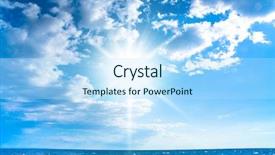  Presentation with sky diving skydiving - Amazing slide set having beautiful skies - cloudscape divine sky beauty backdrop and a sky blue colored foreground