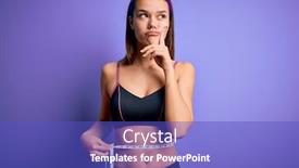  Presentation with tape measure - Beautiful PPT layouts featuring beautiful-slim-girl-controlling-weight backdrop and a cobalt blue colored foreground