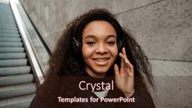  Presentation with african music - PPT theme having beautiful-smiling-african-girl-wearing background and a wine colored foreground