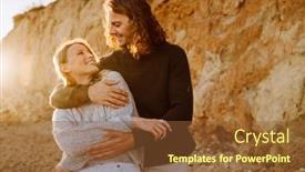  Presentation with beach rocks - 