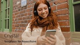  Presentation with headphones - 