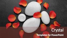  Presentation with haunted house dark horror - Amazing theme having beautiful spa composition on dark backdrop and a  colored foreground