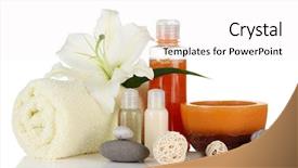  Presentation with target setting - Amazing presentation design having groom calms bride white background backdrop and a gray colored foreground