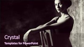  Presentation with spanish art - Amazing theme having beautiful spanish girl latin dance backdrop and a wine colored foreground