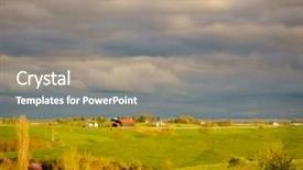  Presentation with kentucky - Theme consisting of scene in kentucky's bluegrass background and a  colored foreground