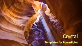  Presentation with few of them placed inside - Cool new presentation theme with beautiful sunbeams inside the magnificent backdrop and a  colored foreground