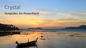  Presentation with hang - Audience pleasing PPT theme consisting of newborn baby bathe and swim in a large tub backdrop and a light gray colored foreground