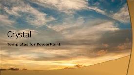  Presentation with boracay - PPT theme featuring beautiful sunset at boracay beach philippines background and a coral colored foreground