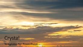  Presentation with boracay - Cool new slide set with beautiful sunset at boracay beach philippines backdrop and a coral colored foreground