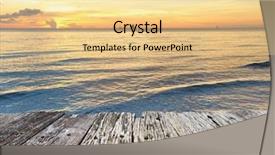  Presentation with boracay - Beautiful slide set featuring beautiful sunset at boracay philippines backdrop and a lemonade colored foreground