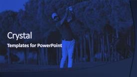  Presentation with duo - Cool new slide set with beautiful sunset in background duo backdrop and a navy blue colored foreground