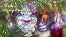  Presentation with christmas hamper gift traditional - Amazing presentation theme having beautiful traditional christmas decor closeup backdrop and a  colored foreground