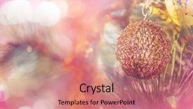  Presentation with christmas hamper gift traditional - Cool new PPT layouts with beautiful traditional christmas decor closeup backdrop and a  colored foreground