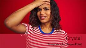 Presentation with transgender - Amazing slide set having beautiful-transsexual-transgender-woman-wearing backdrop and a red colored foreground