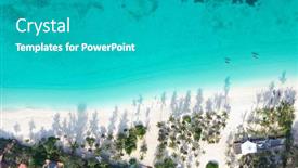  Presentation with zanzibar - Slide deck with beautiful-tropical-island-of-zanzibar background and a teal colored foreground