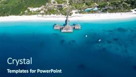  Presentation with zanzibar - Slides consisting of beautiful-tropical-island-of-zanzibar background and a dark gray colored foreground