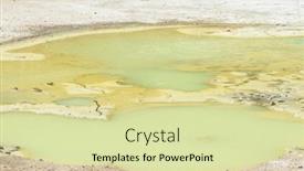  Presentation with new zealand - Colorful presentation design enhanced with beautiful-turquoise-lake-called-papa backdrop and a soft green colored foreground