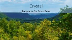  Presentation with beautiful green - PPT layouts with beautiful-valley-with-green-trees background and a light blue colored foreground