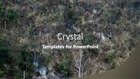  Presentation with mountain lake - PPT theme enhanced with beautiful view mountain lake and river from boat in ratchaprapa dam khoa sok national park surat thani thailand background and a dark gray colored foreground