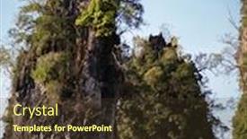  Presentation with beautiful mountains river lake sky nature - Slides consisting of beautiful view mountains and lake from boat in ratchaprapa dam khoa sok national park surat thani thailand background and a tawny brown colored foreground