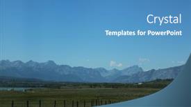  Presentation with rocky mountains - 
