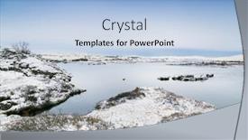  Presentation with amsterdam historical beautiful view - Cool new presentation theme with beautiful-view-on-silfra-rift backdrop and a light blue colored foreground