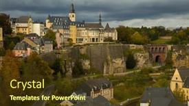  Presentation with luxembourg - Beautiful presentation featuring beautiful-view-on-the-medieval backdrop and a tawny brown colored foreground