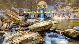  Presentation with north carolina - Theme consisting of beautiful-waterfall-by-the-forest background and a violet colored foreground