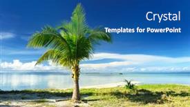  Presentation with philippines - PPT theme with just be yourself concept text on paper background and a light blue colored foreground