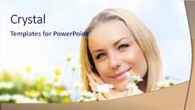  Presentation with harmony - PPT theme enhanced with beautiful woman enjoying daisy field and blue sky nice female lying down in the meadow of flowers pretty girl relaxing outdoor happy young lady and green spring nature in harmony background and a sky blue colored foreground