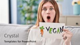 Presentation with vegan - 