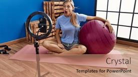  Presentation with pilates - 