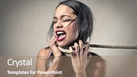  Presentation with fear - Presentation design consisting of  background and a  colored foreground