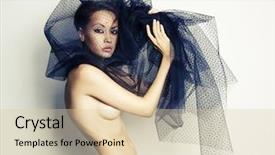  Presentation with black woman - Colorful PPT layouts enhanced with beautiful woman under the black backdrop and a lemonade colored foreground