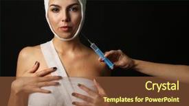  Presentation with black woman - Amazing PPT theme having beautiful woman with a gauze backdrop and a  colored foreground