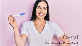  Presentation with blue eyes - Theme with beautiful-woman-with-blue-eyes background and a lemonade colored foreground
