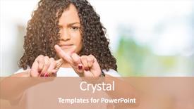  Presentation with curly hair - Amazing PPT layouts having beautiful woman with curly hair backdrop and a  colored foreground